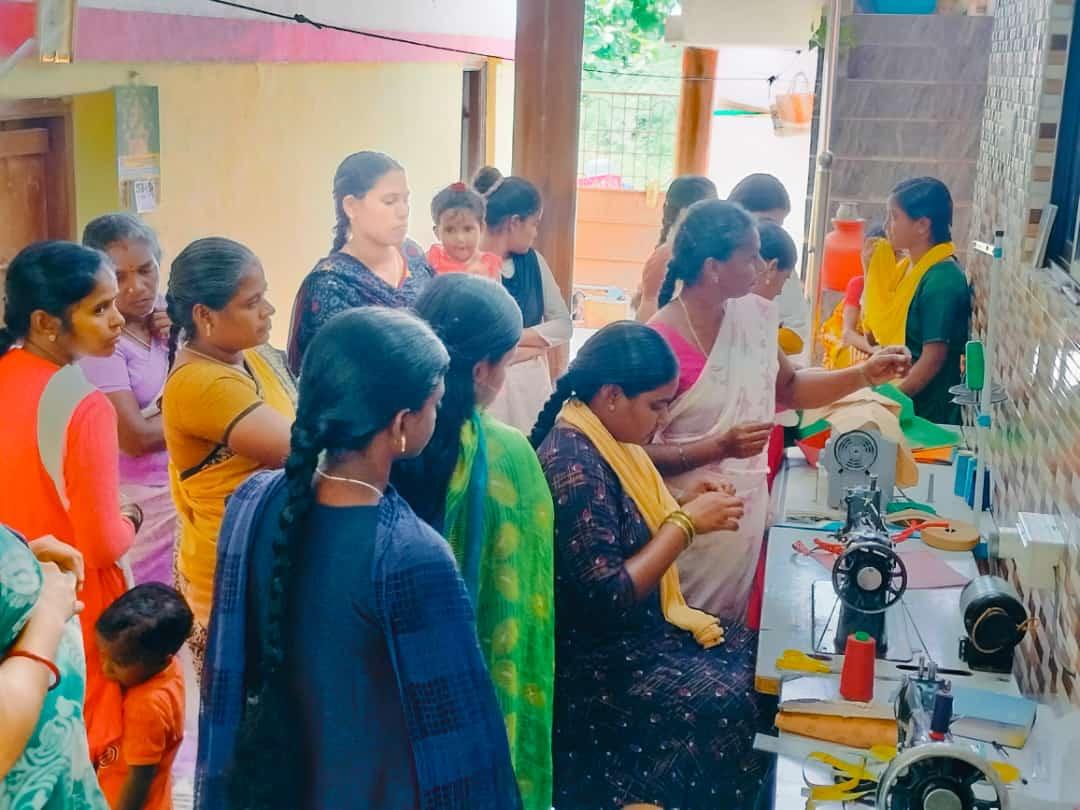 Women entrepreneurs jute making training